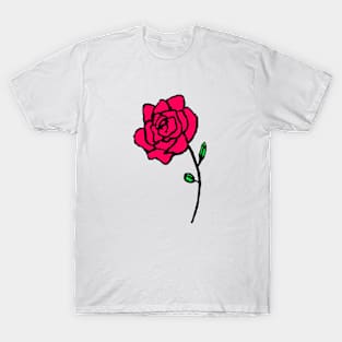 Pink Rose T-Shirt